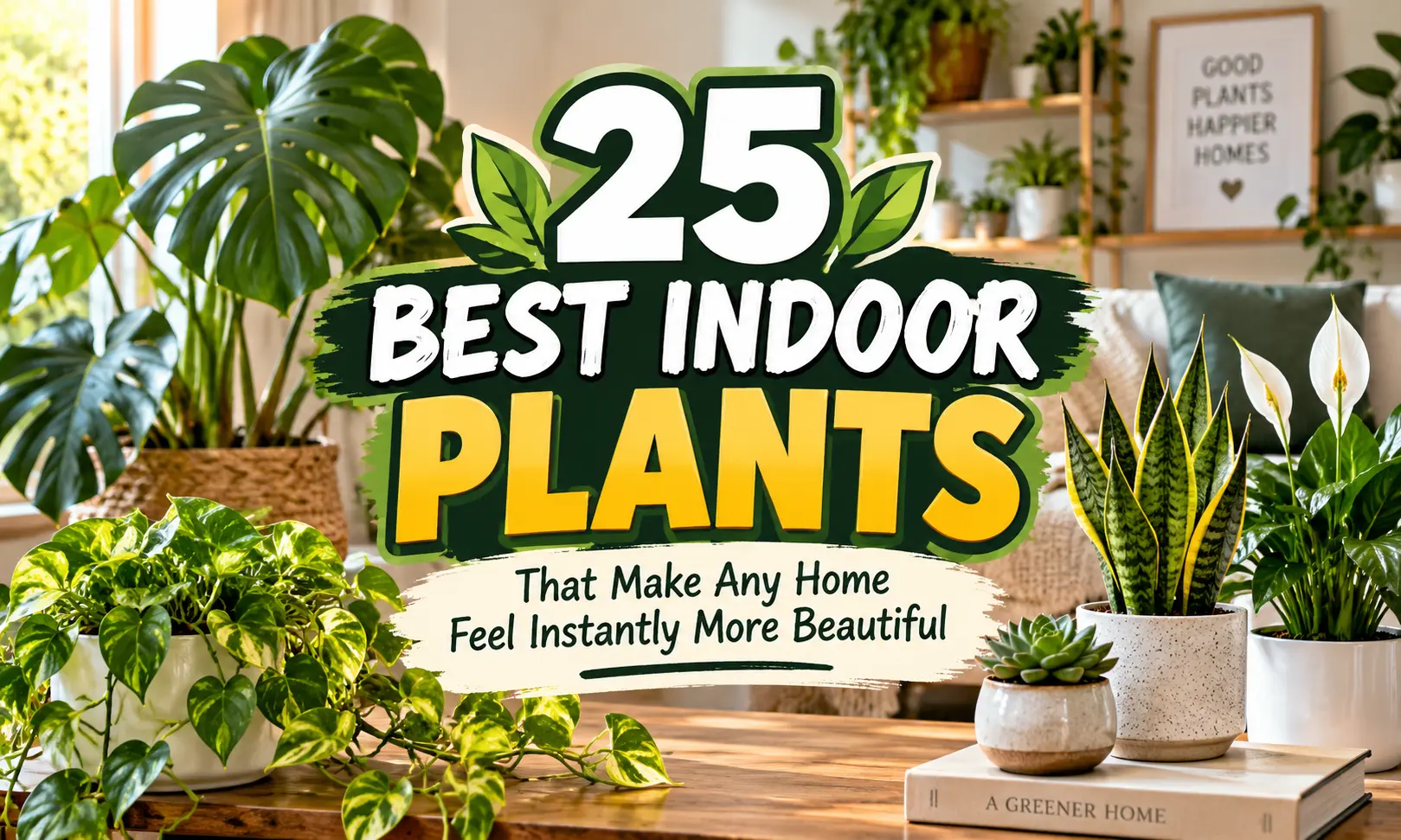 25 Best Indoor Plants That Make Any Home Feel Instantly More Beautiful